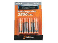 Micro battery AA 2400mAh 4pcs (MB-AA2400X4)